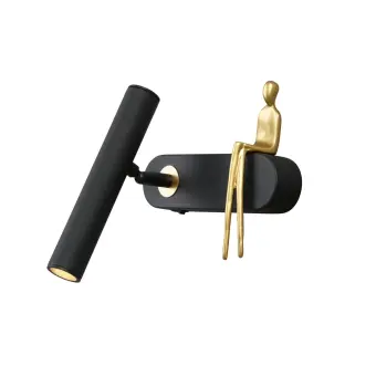 Настенный светильник Albert A2173AP-1BK Arte Lamp