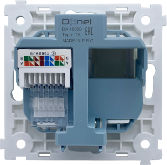 Розетка RJ45 кат.6Е DA Donel