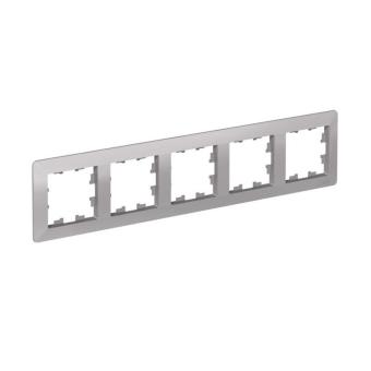 Рамка 5-я, Алюминий/дымчатый черный AtlasDesign Air Systeme Electric