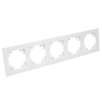 Рамка 5-я стекло Белый Катрин