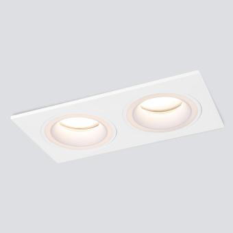 Встраиваемый светильник Glim S 1091/2 белый Elektrostandard