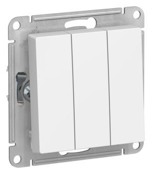 Выключатель 3-кл 10А С/У Лотос AtlasDesign