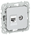 Розетка RJ45+TV кат.5Е UTP С/У Жемчуг FLITE