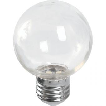 Лампа светодиодная 3W Е27 G60  6400К шар LB-371 прозрачный Feron