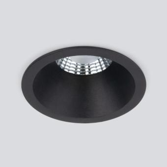 Встраиваемый светильник Lin 15266 7W 4200K черный Elektrostandard