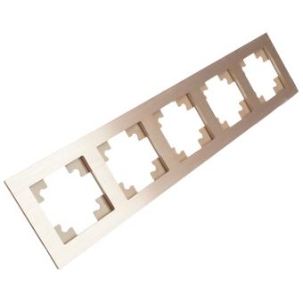 Рамка 5- металл Шампань Катрин