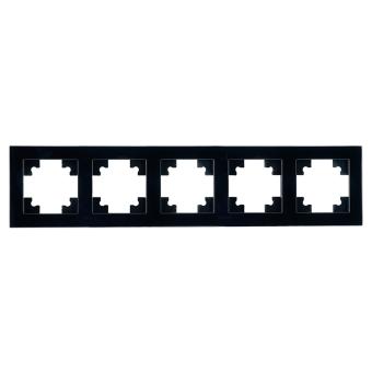 Рамка 5-я стекло Черный Катрин