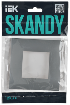 Рамка 1-м Серый Skandy
