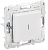 Выключатель 1-кл 10А С/У с индикатором Арктический белый Skandy
