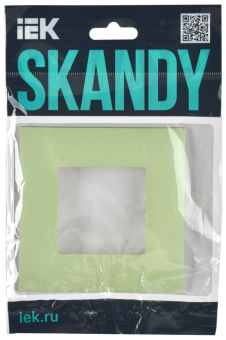 Рамка 1-м Мятный Skandy