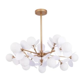 Люстра на штанге Peacock A1369SP-15SG Arte Lamp