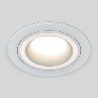 Встраиваемый светильник Glim R 1081/1 белый Elektrostandard