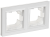 Рамка 2-я IP44 Арктический Белый Brite