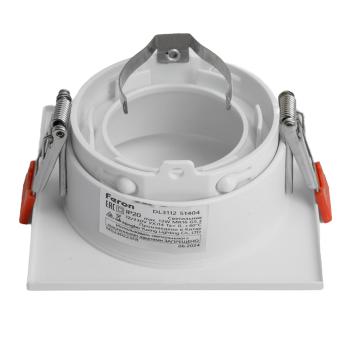 Светильник встраиваемый  DL3112 потолочный MR16 G5.3 белый Feron