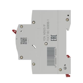Автомат 1р 6А MD63S DKC YON max хар-ка C 4,5кА