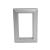 Рамка 2-я без перемычки Серебро Катрин Рамка 2-я без перемычки Серебро Катрин