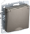 Розетка 1-м 16А С/У З/К со шторками с крышкой IP44 Шампань Brite