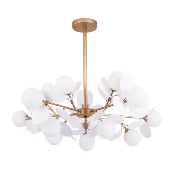 Люстра на штанге Peacock A1369SP-15SG Arte Lamp