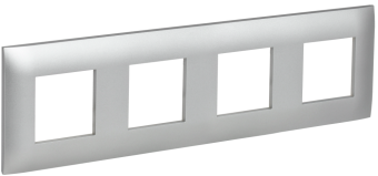 Рамка 4-я Серебряный Skandy