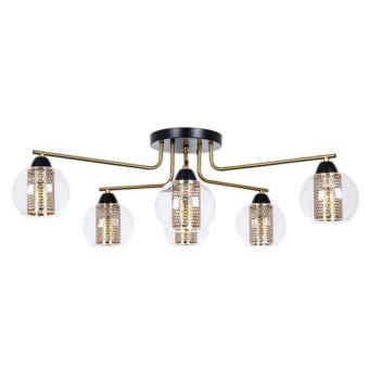 Потолочная люстра Manchester A7045PL-6BK Arte Lamp