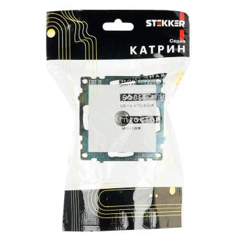 Розетка TV антенна С/У Белый Катрин