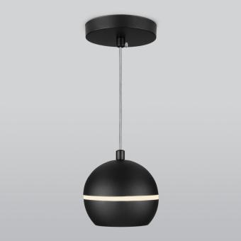 Подвесной светильник DLS023 9W 4200K черный Elektrostandard