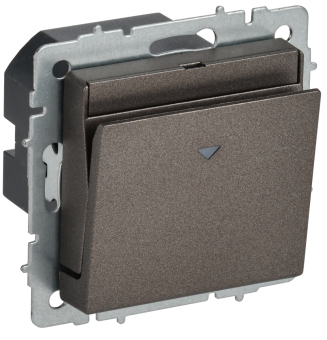 Выключатель карточный 30А С/У Темная Бронза Brite