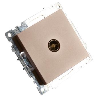 Розетка TV антенна С/У Шампань Катрин