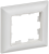 Рамка 1-я Арктический Белый/Белый Brite