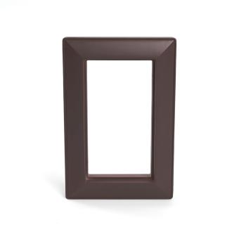 Рамка  2-я без перемычки Шоколад Катрин