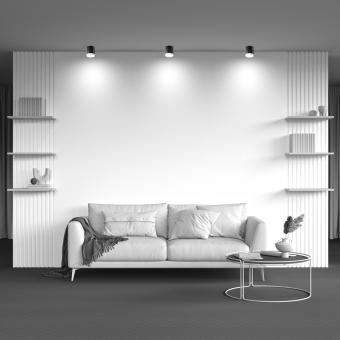 Накладной светильник Hoop C086CM-GX53-MRD-BW Maytoni