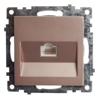 Розетка RJ-45 С/У Шампань Катрин