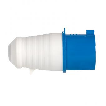 Вилка 023 2Р+РЕ 32А 220В IP44 EKF
