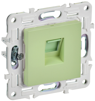 Розетка RJ45 кат.6 С/У Мятный Skandy