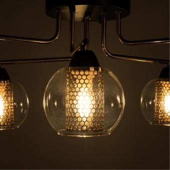 Потолочная люстра Manchester A7045PL-6BK Arte Lamp
