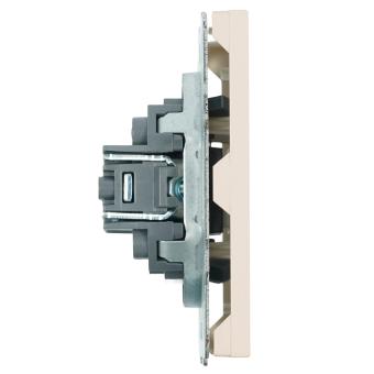 Розетка HDMI Кашемир Эмили