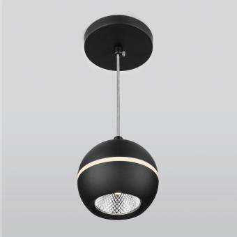 Подвесной светильник DLS023 9W 4200K черный Elektrostandard