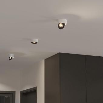 Накладной светильник Glide 25100 8W 4200K белый/чёрный Elektrostandard