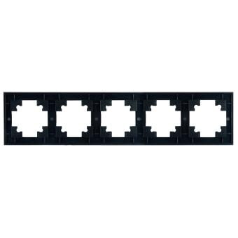 Рамка 5-я стекло Черный Катрин