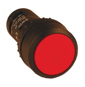 Кнопка SW2C-11 возвратная красная EKF