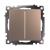 Выключатель 2-кл 10А С/У Шампань Катрин