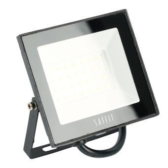 Прожектор светодиодный, 2835SMD, 30W 6400K AC220V/50Hz IP65, черный в компактном корпусе, SFL90-30