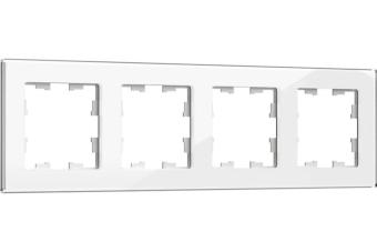 Рамка 4-я Стекло Белый Brite